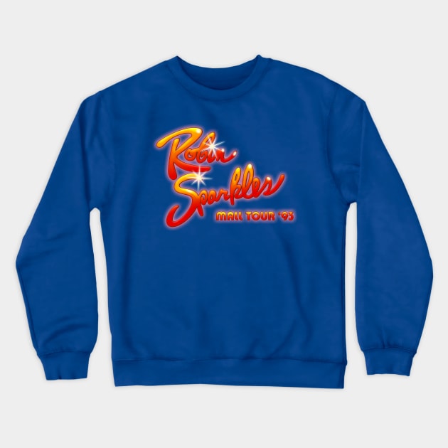 HIMYM - Robin Sparkles Mall Tour '93 Crewneck Sweatshirt by BadCatDesigns